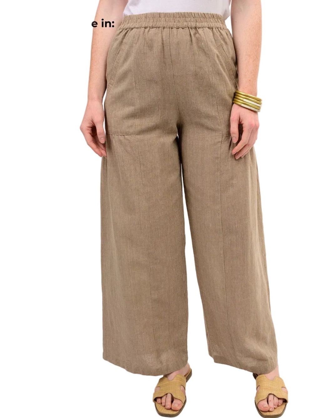 NWT! Ivy Jane Wide Leg Stripe Pant | Size XL